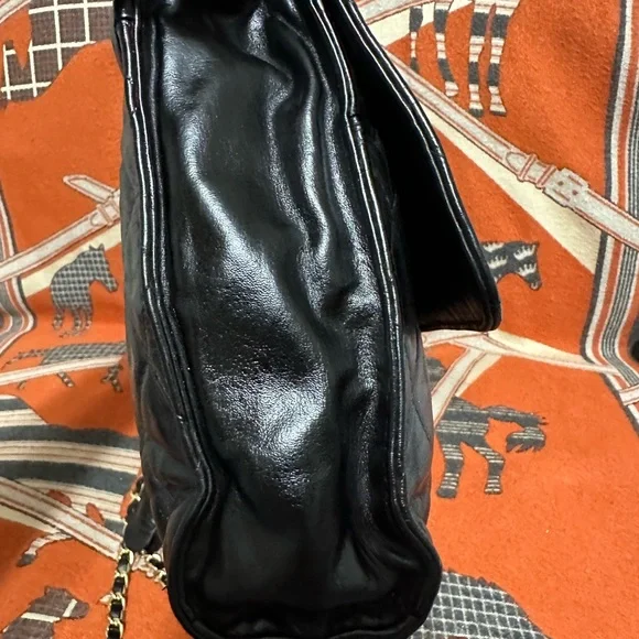 CHANEL ❤️🌟CLASSIC VINTAGE FLAP LAMBSKIN BAG⭐️ - Picture 6 of 12